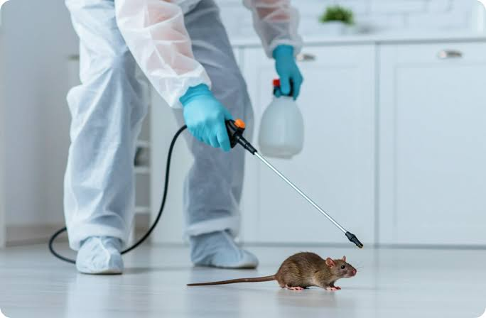 Professional rodent control service with bait placement in Baltimore
